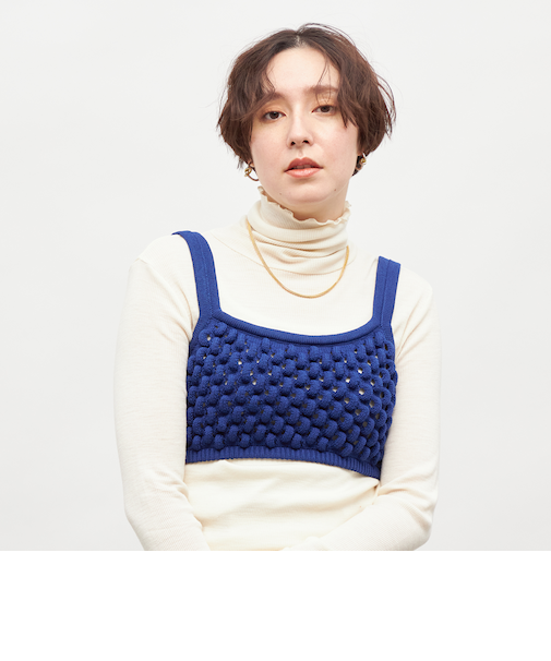 《手洗い可能》3D柄ビスチェ