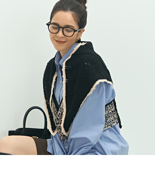 《手洗い可能》かぎ編み針三角ストール