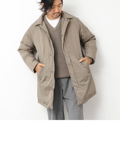 【TAION/タイオン】別注ダウンステンカラーコート 25AW