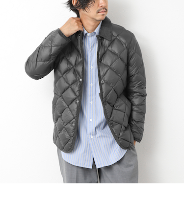 【TAION/タイオン】別注ソフトシェル キルティングジャケット 25AW