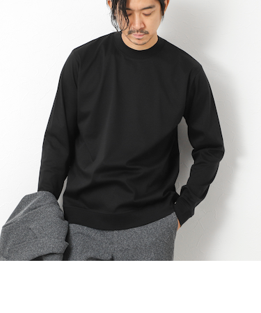 《ビジカジ対応》シルケットスムースドレスL/S Tシャツ 25AW