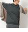 《ビジカジ対応》シルケットスムースドレスL/S Tシャツ 25AW