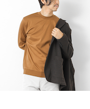 《ビジカジ対応》シルケットスムースドレスL/S Tシャツ 25AW