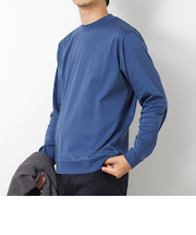 《ビジカジ対応》シルケットスムースドレスL/S Tシャツ 25AW