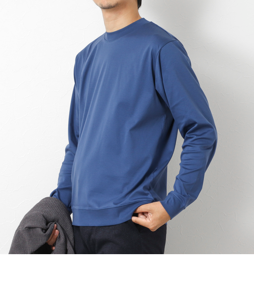 《ビジカジ対応》シルケットスムースドレスL/S Tシャツ 25AW