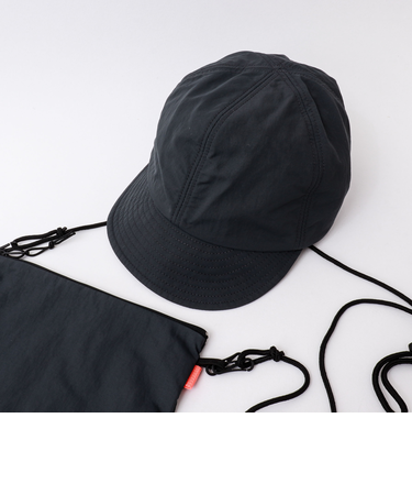 【halo commodity/ハロ コモディティー】Bend Banner Cap h253-201