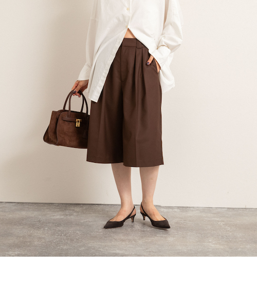 MAQWEL/マクウェル】ウォッシャブルバミューダパンツ｜ノーリーズの