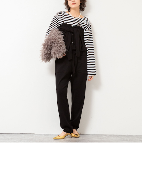 ウォッシャブルVネックサロペット｜ノーリーズの通販｜&mall（アンド