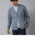 【ACTIVE SECT】《限定展開》ストレッチミラノリブワンボタンカーディガン 25AW