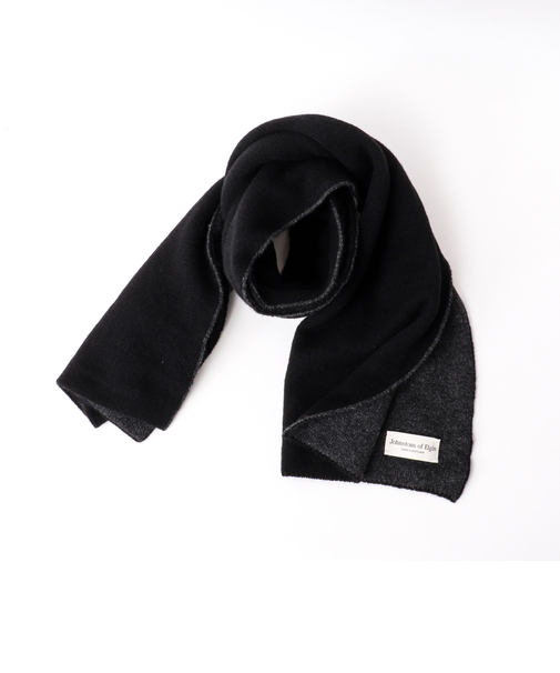 【Johnstons of Elgin/ジョンストンズ・オブ・エルガン】HAA03131 KNITTED SCARF TUBULAR 35