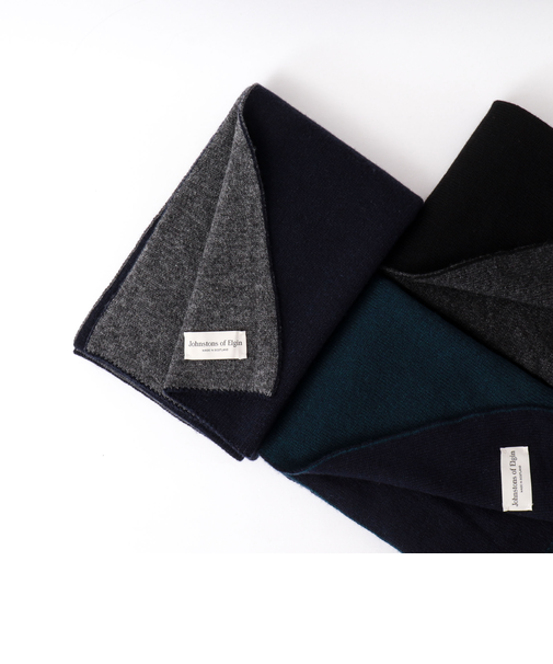【Johnstons of Elgin/ジョンストンズ・オブ・エルガン】HAA03131 KNITTED SCARF TUBULAR 35