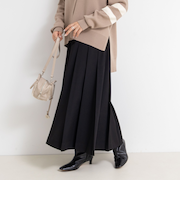 【TORRAZZO DONNA/トラッゾドンナ】ウォッシャブルプリーツスカート