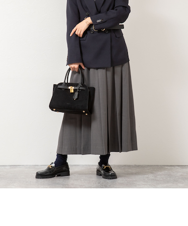 【TORRAZZO DONNA/トラッゾドンナ】ウォッシャブルプリーツスカート
