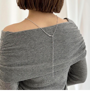 【grace grace/グラスグラス】スキップボールボール2WAYネックレス