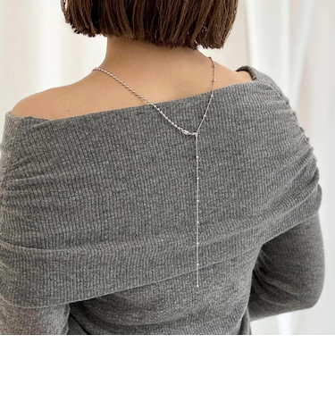 【grace grace/グラスグラス】スキップボールボール2WAYネックレス