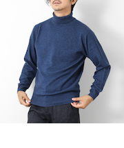 ウールカシミア タートルネックニット 25AW
