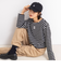 nolnol ウォッシャブルMVSシルケットボーダーショートT