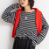 nolnolウォッシャブルMVSシルケットボーダーT