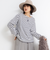 nolnolウォッシャブルMVSシルケットボーダーT