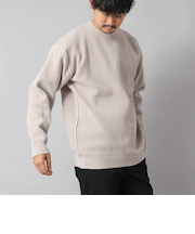 【ACTIVE SECT】《限定展開》Wフェイスモールクルーネック 25AW