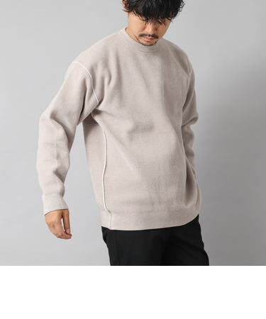 【ACTIVE SECT】《限定展開》Wフェイスモールクルーネック 25AW