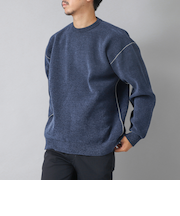 【ACTIVE SECT】《限定展開》Wフェイスモールクルーネック 25AW