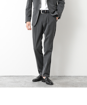 【ビジカジ/セットアップ対応】ACTIVE SETTER ウォッシャブル ストレッチパンツ 25AW