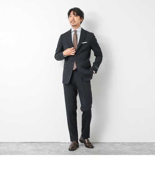 《セットアップ》尾州 WOOL SUIT セットアップスーツ 25AW