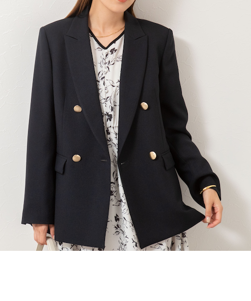 NOLLEY'S ウォッシャブルパイピングジャケット NOLLEY´S ウォッシャブルパイピングジャケット