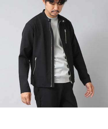 【ACTIVE SECT】《限定展開》ハイストレッチシングルライダース 25AW