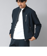 【ACTIVE SECT】《限定展開》ハイストレッチシングルライダース 25AW