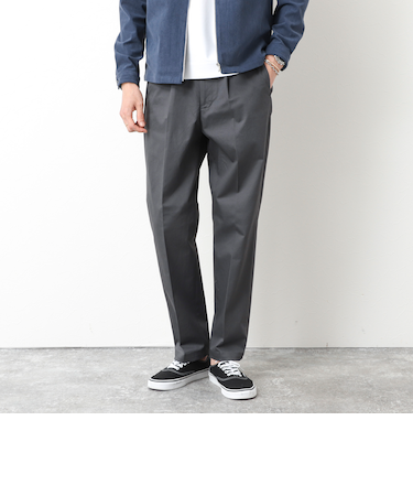 コンパクトチノ ストレッチテーパードパンツ 25AW