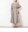 【一部WEB限定色アイテム】ウォッシャブルシャツワンピース