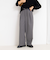 ウォッシャブルイージーワイドパンツ