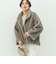 ECOPELフェイクファーショートコート