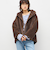 ECOPELフェイクファーショートコート