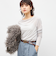 ウォッシャブルカシミヤシルクシアーラメドレープロンT