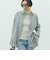 ウォッシャブル裾フリルレギュラーカラーシャツ