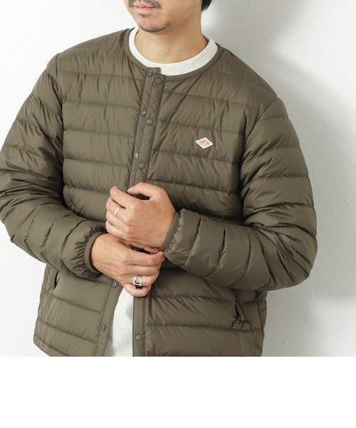 DANTON/ダントン】DT-A0025 INNER DOWN CREWNECK JACKET 25AW
