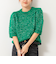 モヘアスパンコール半袖ニット