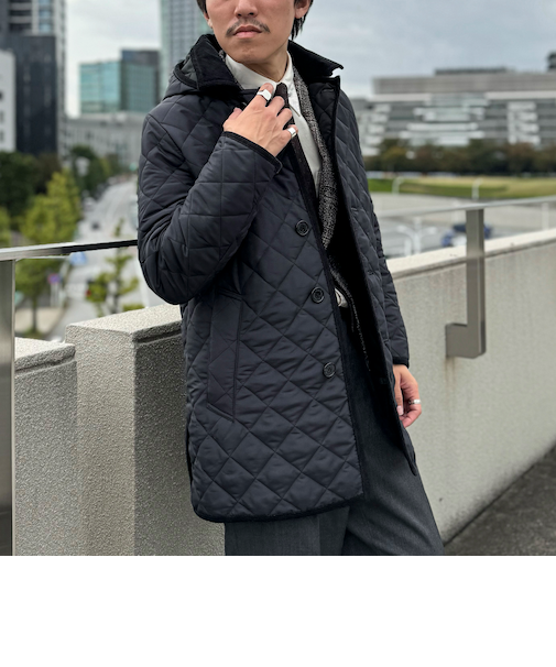 【Traditional weatherwear】別注 DERBY HOOD キルティングジャケット 25AW