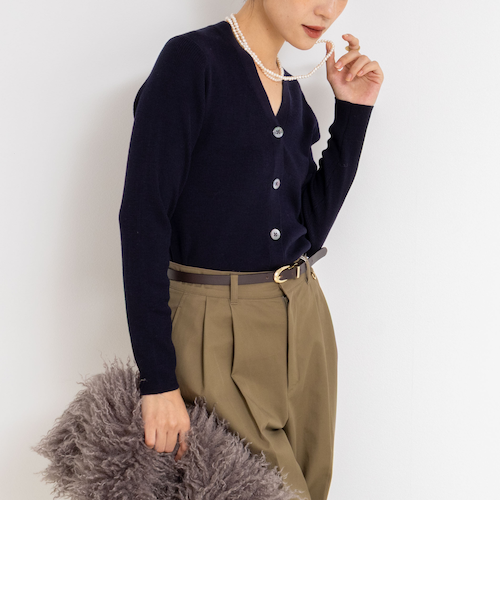 PROVOKE/プロヴォーク】 COCOON SLEEVE VN CD：カーディガン