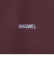 【MAQWEL/マクウェル】スウェットライクニット