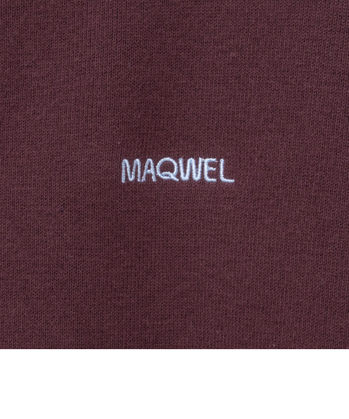 【MAQWEL/マクウェル】スウェットライクニット