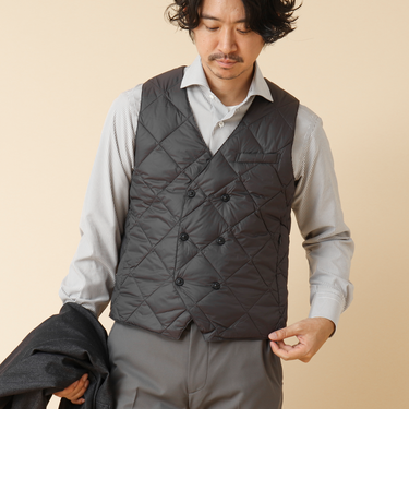 【TAION/タイオン】W-BREASTED SNAP BUTTON DOWN GILET 25AW