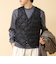 【TAION/タイオン】SINGLE SNAP BUTTON DOWN GILET 25AW