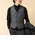 【TAION/タイオン】SINGLE SNAP BUTTON DOWN GILET 25AW