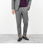 《セットアップ対応》【Active Jersey】ホームスパン ストレッチイージーPT 25AW