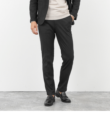 《セットアップ対応》【Active Jersey】ホームスパン ストレッチスリムフィット 25AW