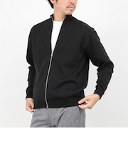 【ACTIVE SECT】《限定展開》デオドラント加工 スタンドジップカーディガン 25AW